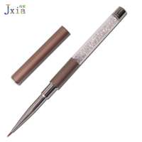 Jiexia High Quality Traveling Fine Lip liner Eyeliner Brush for Gel Liquid Cream Eye Makeup