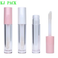 2020 hot sale big brush head lip gloss applicator lipgloss tube  8ml Wholesale custom label Lip Glaze tube