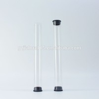 clear plastic tube for make-up brush packaging